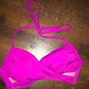 VS PINK wrap bikini top